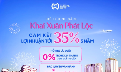 Vinhomes Global Gate vô địch về chính sách ưu đãi tại thị trường phía Bắc.