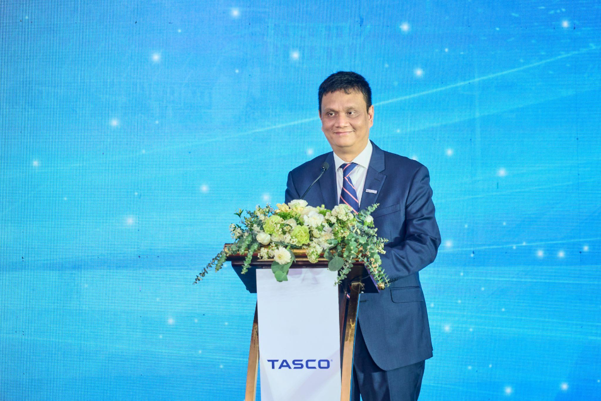 Ông Hồ Việt Hà - Phó Chủ tịch HĐQT Công ty Cổ phần Tascom phát biểu tại sự kiện.