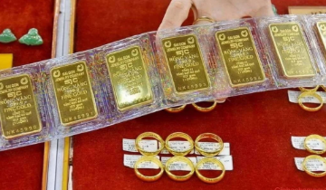 Giá vàng trong nước rớt’ mạnh từ đỉnh, về dưới 190 triệu đồng/lượng