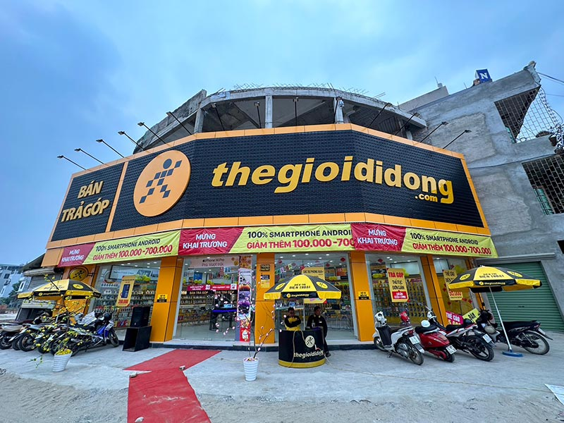 MWG tham vọng phát triển khoảng 3.000 cửa hàng trong hệ thống trở thành các điểm giao dịch tài chính.