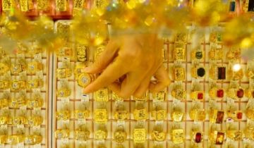 Vàng nhẫn và vàng miếng đều giao dịch ở mức 184,7 triệu đồng/lượng