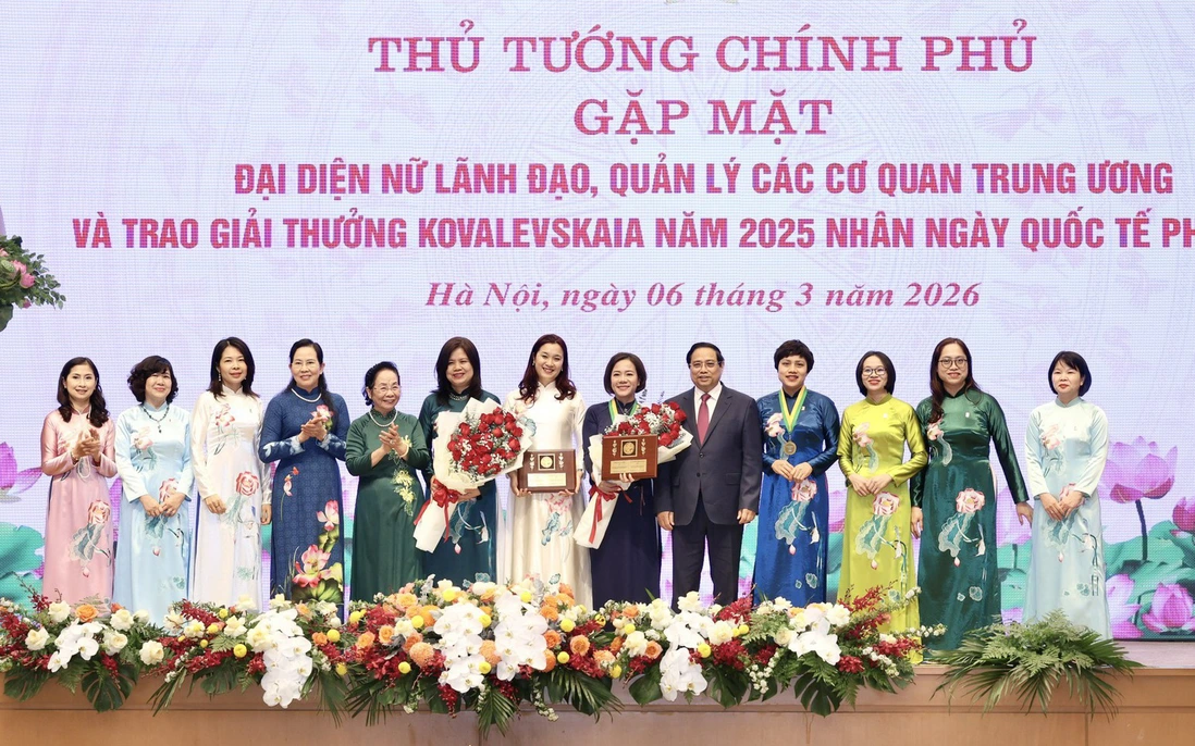 Cá nhân và tập thể các nhà khoa học nữ nhận Giải thưởng Kovalevskaia năm 2025.