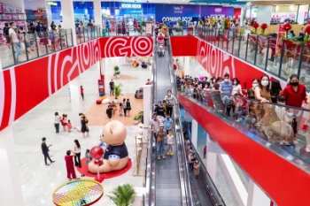 Một trung tâm thương mại GO! thu hút đông đảo người tiêu dùng tại Việt Nam.