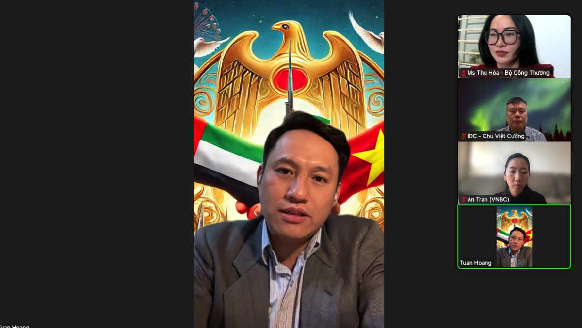 Ông Hoàng Mạnh Tuấn, Trưởng ban Kinh tế, Đại sứ quán UAE tại Việt Nam.