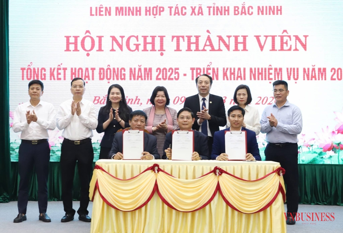 Khối HTX ký giao ước thi đua năm 2026