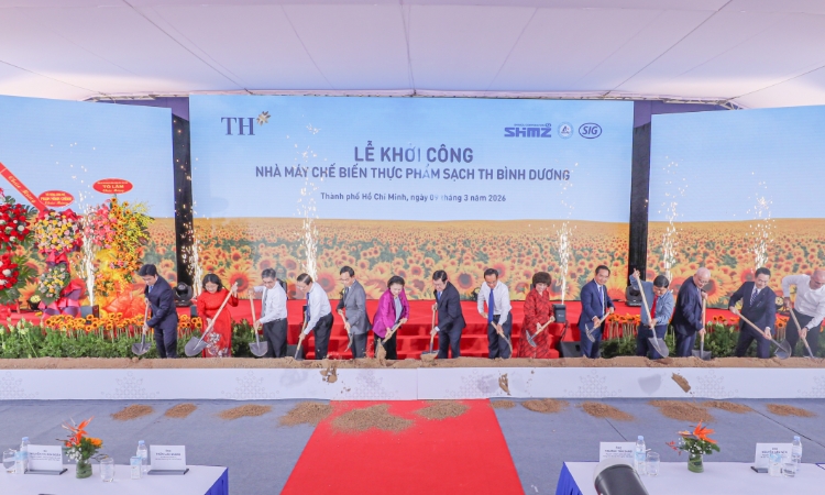 Tập đoàn TH khởi công Nhà máy chế biến thực phẩm sạch TH Bình Dương