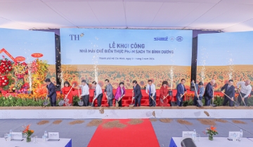 Tập đoàn TH khởi công Nhà máy chế biến thực phẩm sạch TH Bình Dương