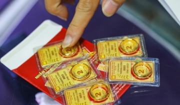 Giá vàng bật tăng trở lại, vượt mốc 186 triệu đồng/lượng