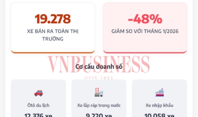 Doanh số ôtô bốc hơi gần 50%, có bất thường?