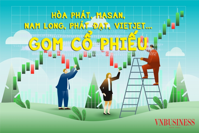 Sếp và người nhà 13 doanh nghiệp lớn chi 3.000 tỷ gom cổ phiếu khi thị giá lao dốc