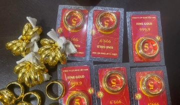 Giá vàng hạ nhiệt, vàng miếng và vàng nhẫn cùng lùi về 186 triệu đồng/lượng