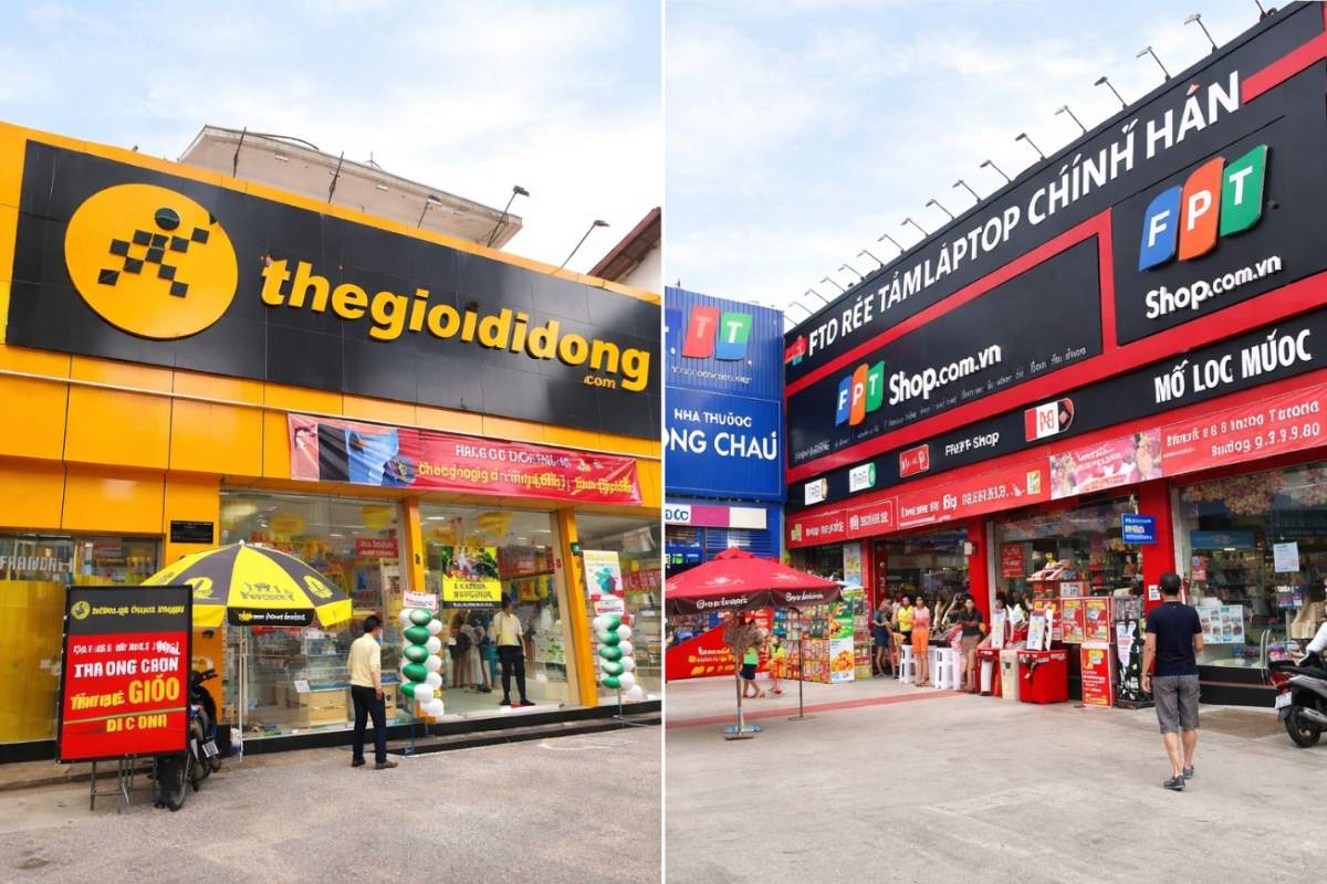 Doanh thu tăng mạnh, nhưng FRT vẫn khó bắt kịp MWG về lợi nhuận.