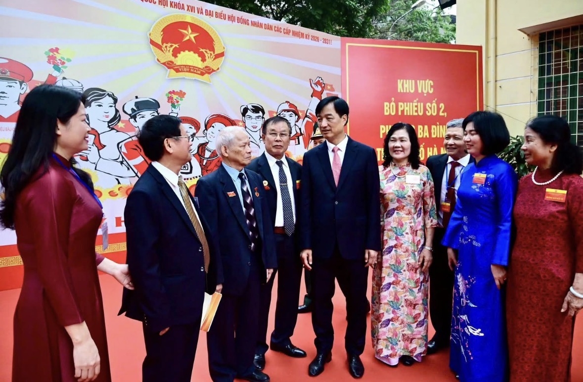 Không khí bầu cử phấn khởi, an ninh đảm bảo