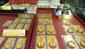 Giá vàng trong nước đã giảm 8,3 triệu đồng/lượng từ đỉnh