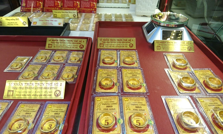 Giá vàng trong nước đã giảm 8,3 triệu đồng/lượng từ đỉnh