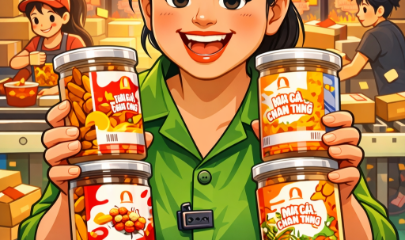 Đồ ăn vặt trở thành một trong những ngành hàng có doanh thu lớn trên các sàn thương mại điện tử.