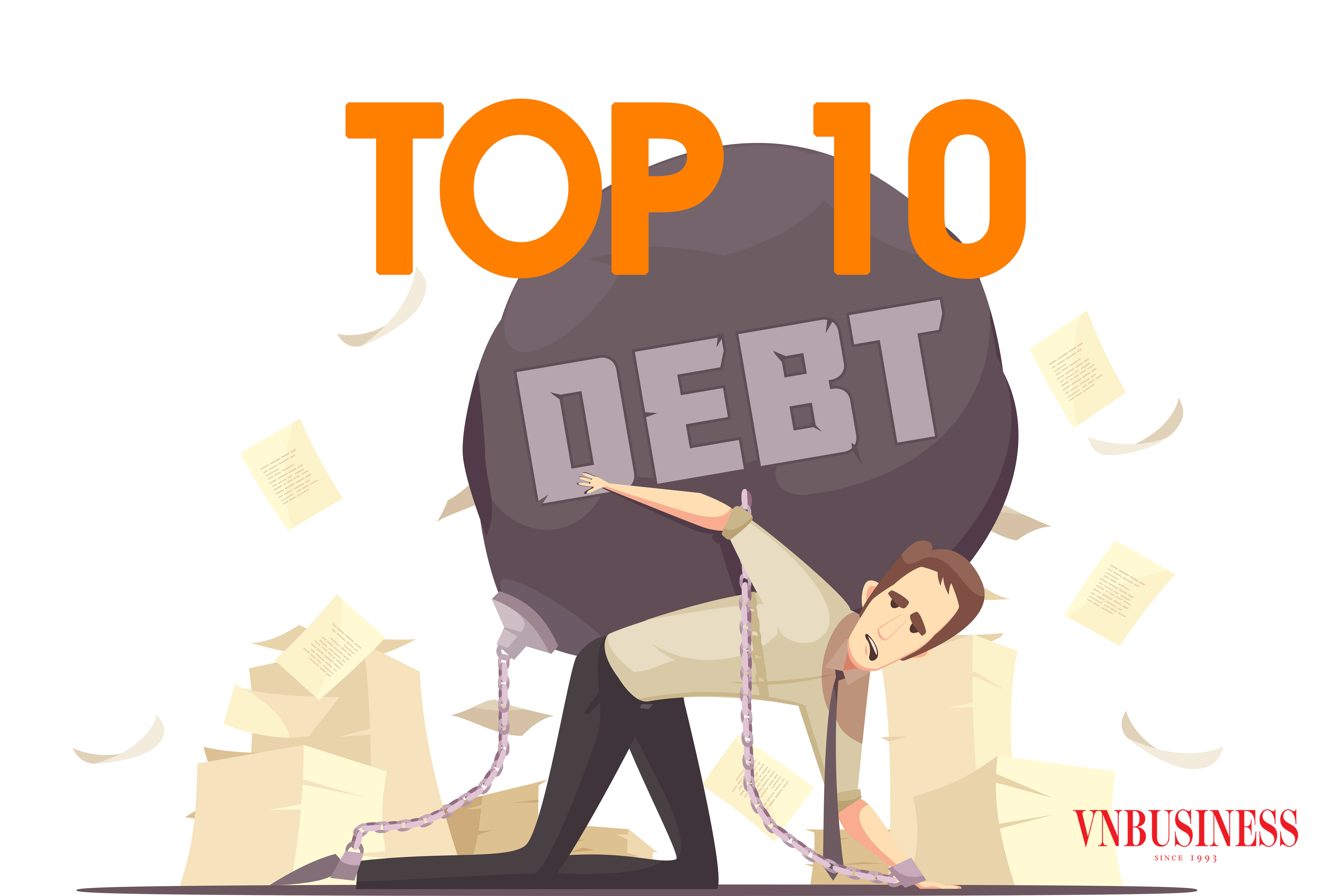 Loạt tên tuổi bất động sản, hàng không, nhà hàng, thẩm mỹ... bị bêu tên ‘chúa chổm’ nợ thuế