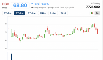 Cổ phiếu DGC đã có dấu hiệu bị thoát hàng trước khi Chủ tịch bị khởi tố