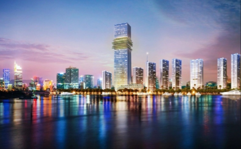 Dự án tòa nhà văn phòng, thương mại - dịch vụ khu phức hợp Sài Gòn - Ba Son của Capitaland Tower.