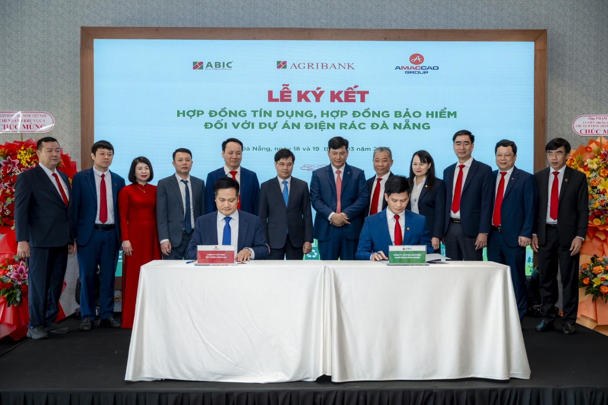 Đại diện Tập đoàn Amaccao và ABIC ký kết hợp tác
