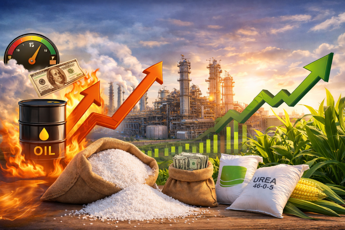 Dầu tăng mạnh, nhóm cổ phiếu phân bón trở thành điểm sáng trên thị trường chứng khoán. Ảnh minh họa