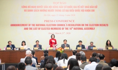 Công bố danh sách 500 người trúng cử đại biểu Quốc hội khóa XVI, Tổng Bí thư Tô Lâm và các Ủy viên Bộ Chính trị, Ban Bí thư trúng cử