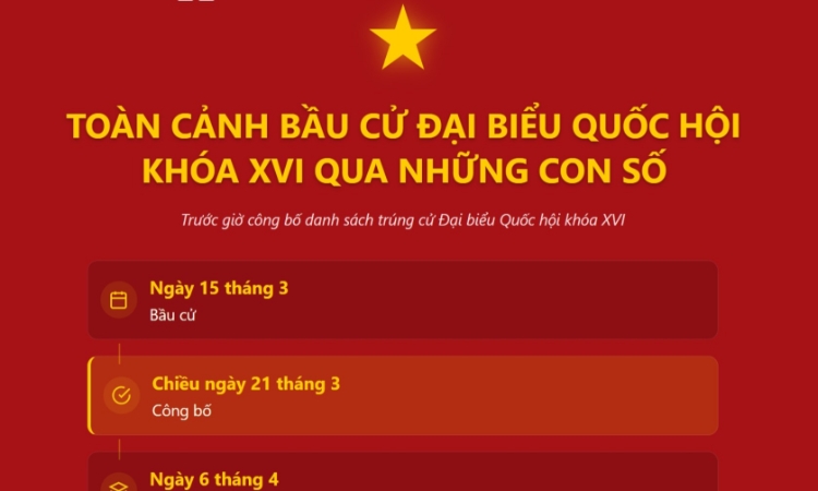 Những con số ấn tượng trước giờ công bố danh sách trúng cử ĐBQH khóa XVI