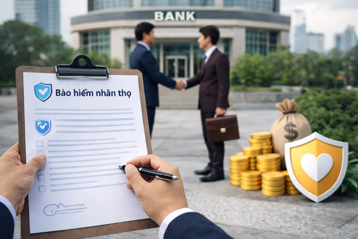 Ngân hàng đua nhau lập công ty bảo hiểm.