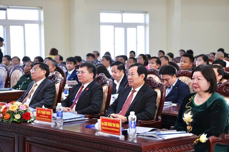 Các đại biểu dự Đại hội Liên minh HTX tỉnh Lâm Đồng lần I