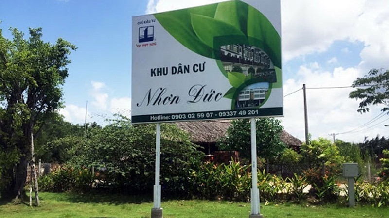 Dự án KDC Nhơn Đức do Công ty cổ phần Vạn Phát Hưng làm chủ đầu tư.