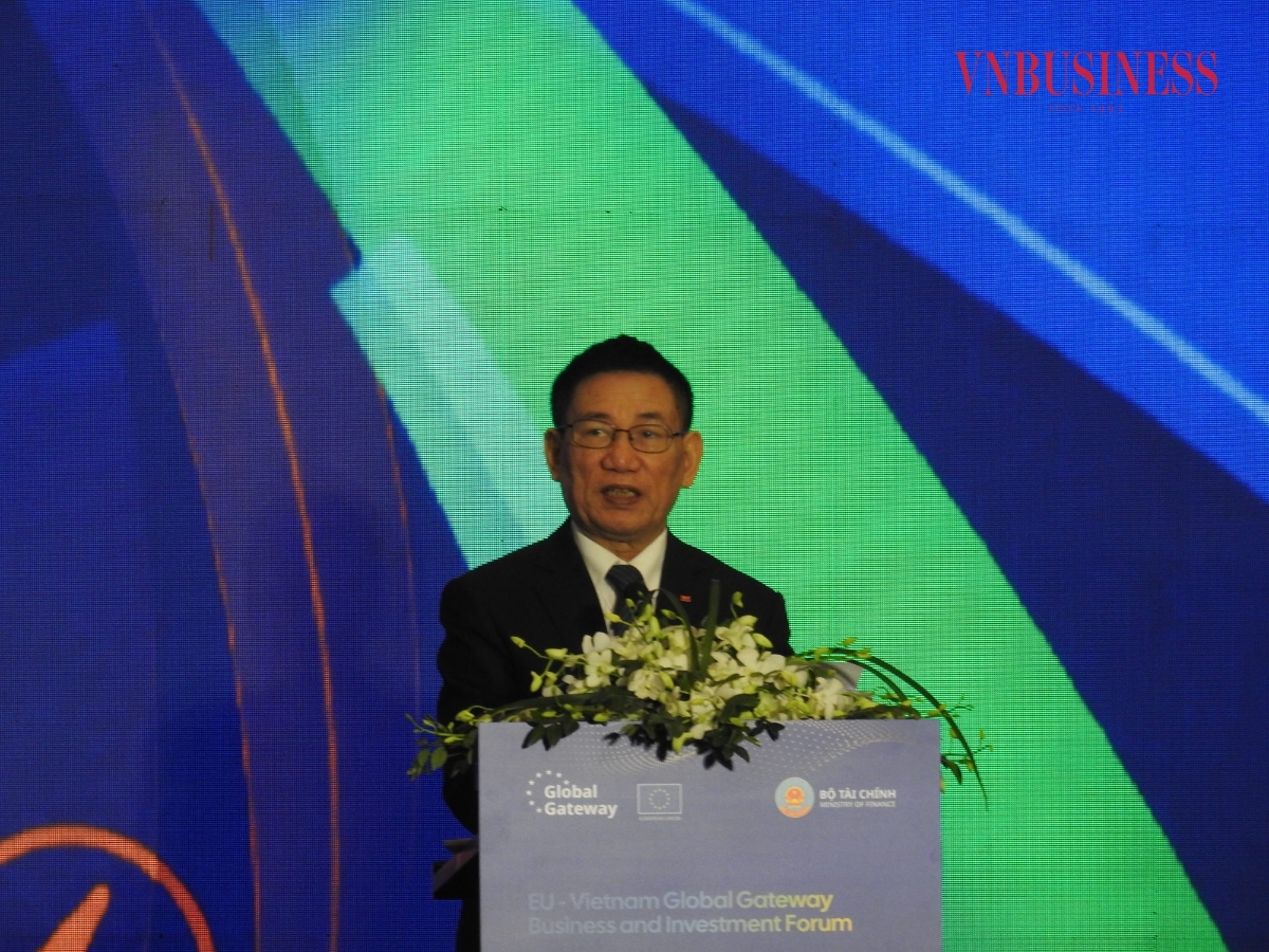 Phó Thủ tướng Chính phủ Hồ Đức Phớc phát biểu tại Diễn đàn.