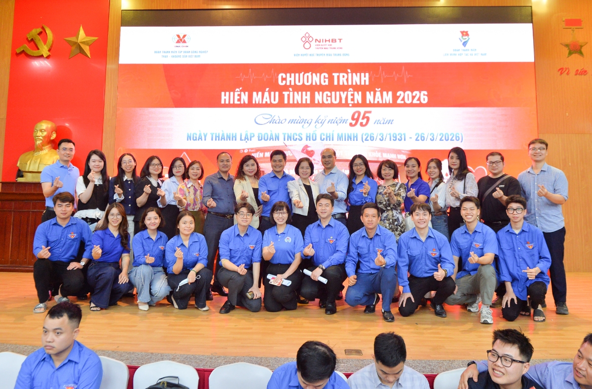 80 đơn vị máu được tiếp nhận tại Ngày hội hiến máu tình nguyện Liên minh HTX Việt Nam.