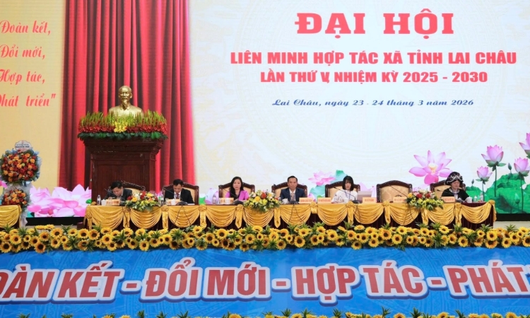 Đại hội Liên minh HTX tỉnh Lai Châu lần thứ V: Chuyển đổi số là động lực tăng trưởng cho HTX