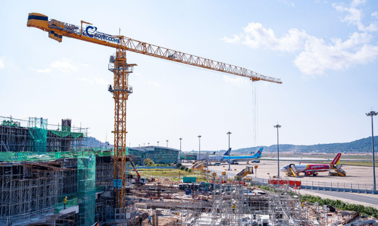 Choáng ngợp tốc độ nâng cấp và mở rộng sân bay Phú Quốc do Sun Group đầu tư