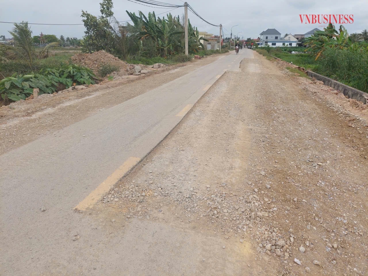 100% các vị trí bị sụt lún nằm ở khu vực phải xử lý cao su.