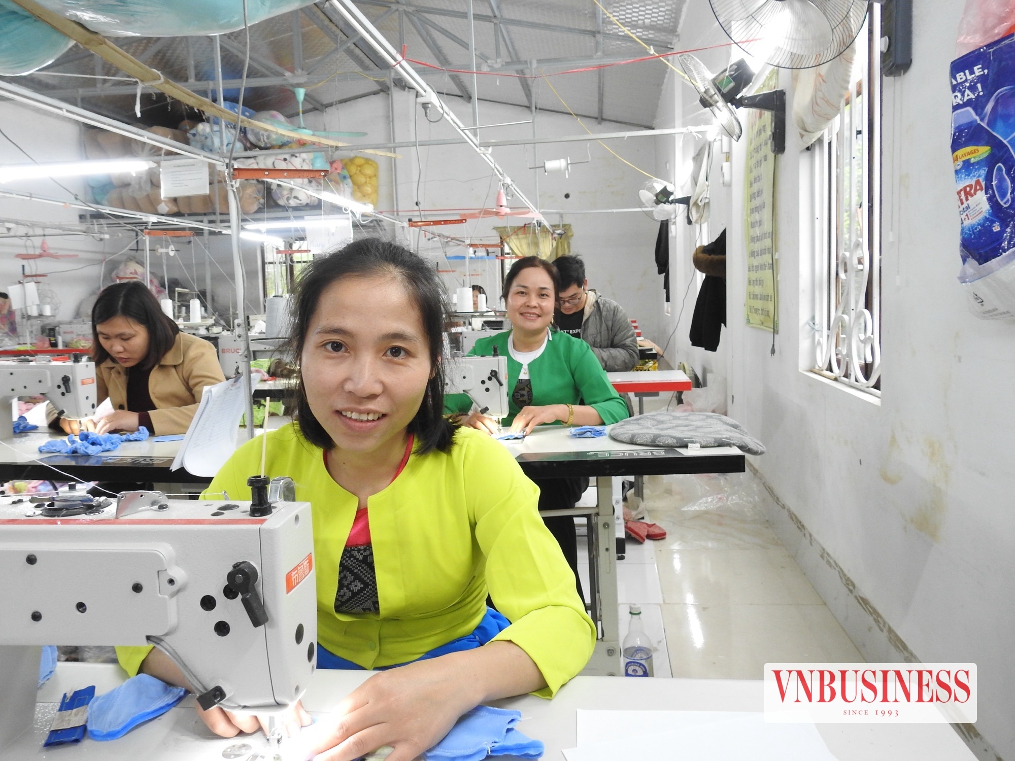 Đa số người lao động và thành viên hợp tác xã là người dân tộc Mường.