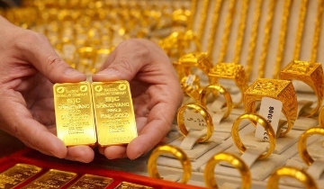 Giá vàng trong nước tiếp đà hồi phục cùng xu hướng thế giới