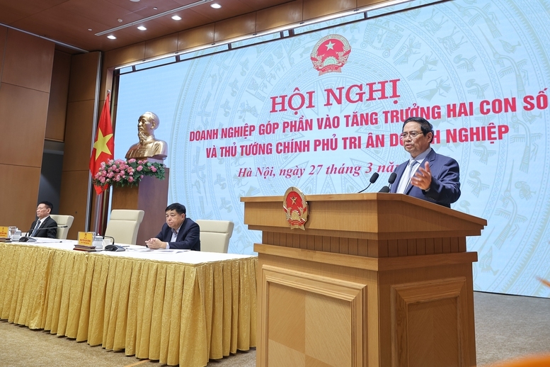 Doanh nghiệp là trung tâm, là chủ thể trong thực hiện mục tiêu tăng trưởng từ 10% trở lên. Ảnh: VGP