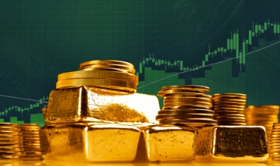 Vàng bật tăng nhưng chưa thoát “bóng đè” lãi suất. (Ảnh: Scottsdale Bullion & Coin)