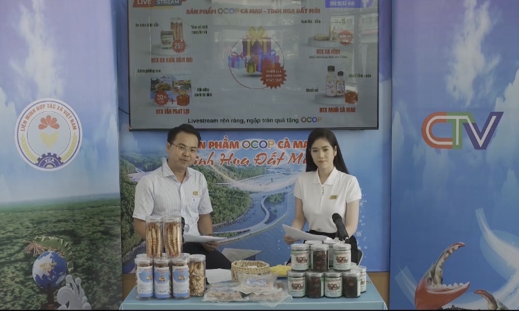 Cách làm mới của Liên minh HTX Cà Mau, mở lối ra thị trường số cho đặc sản đất Mũi