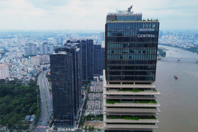 Saigon Ratings đánh giá sức khỏe tài chính của Marina Center rủi ro “đáng kể”.