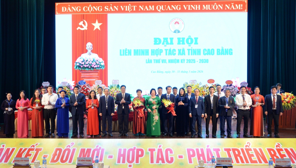 Đại hội Liên minh HTX tỉnh Cao Bằng lần VII thành công tốt đẹp.
