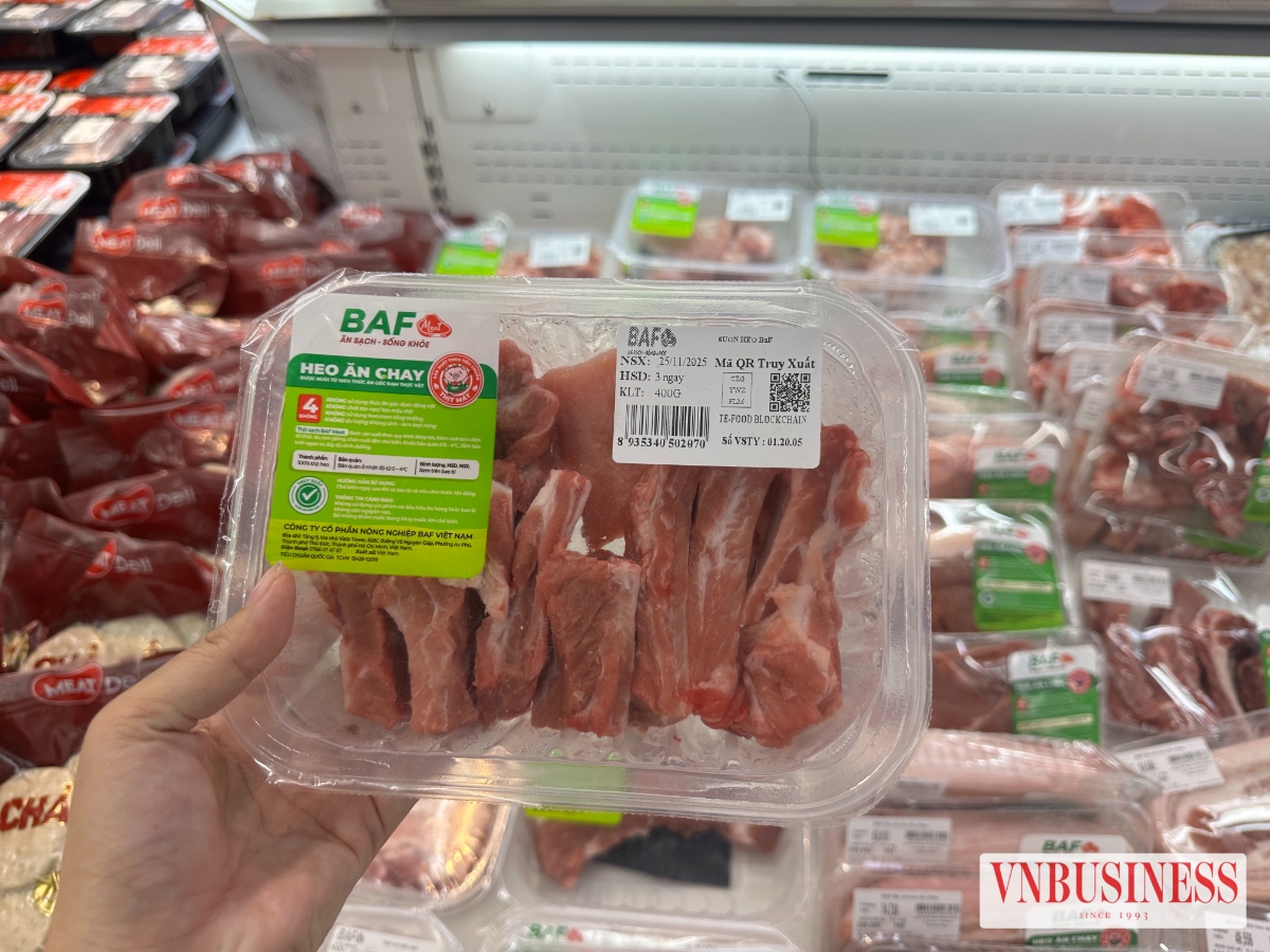 Ngày càng nhiều sản phẩm trên thị trường được gắn mã QR truy xuất nguồn gốc.