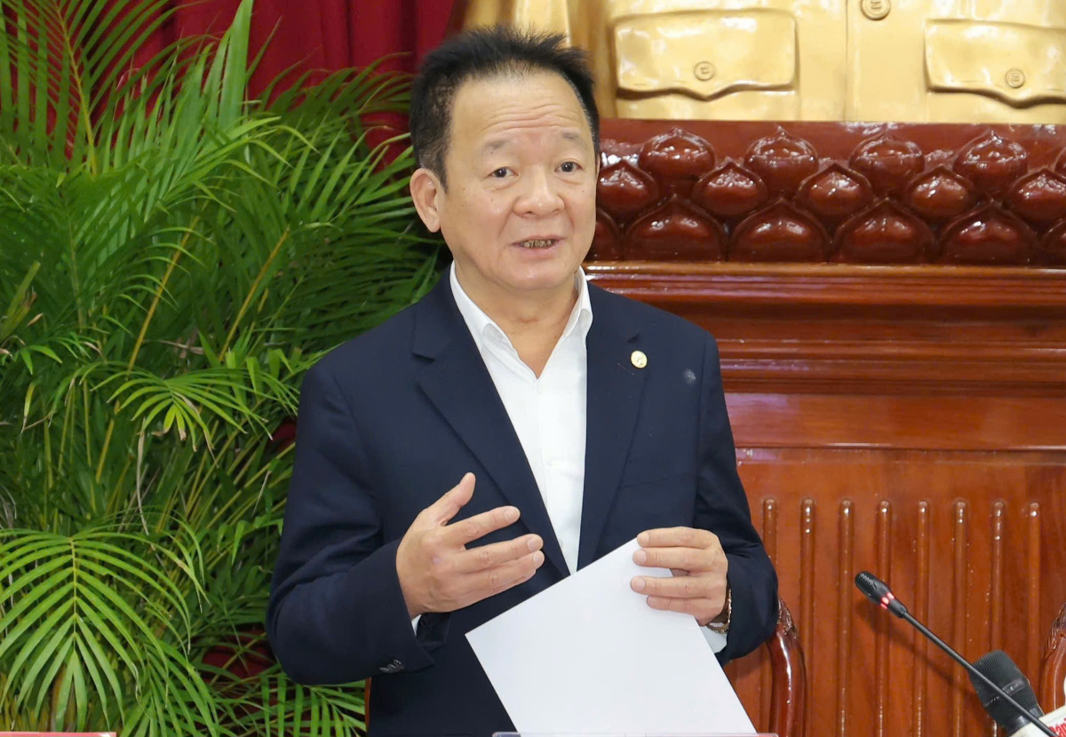 Nhà sáng lập, Chủ tịch điều hành Tập đoàn T&T Group Đỗ Quang Hiển phát biểu tại lễ ký kết.