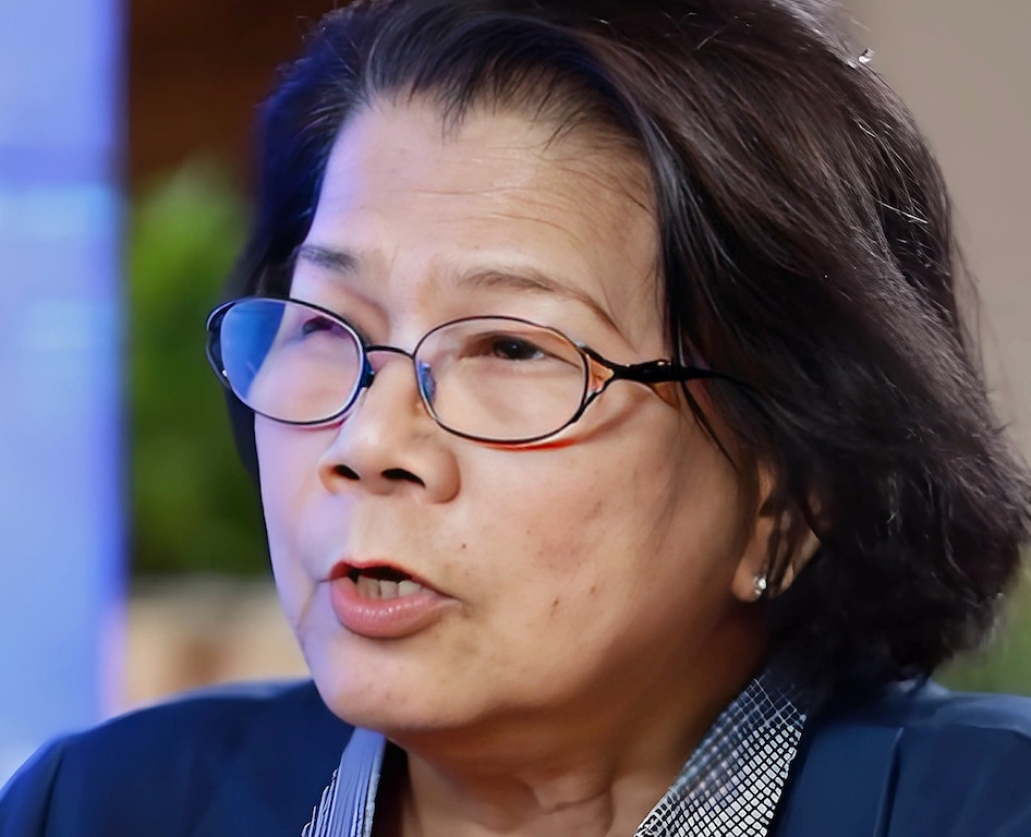 Bà Vũ Kim Hạnh, Chủ tịch Hiệp hội Hàng Việt Nam chất lượng cao