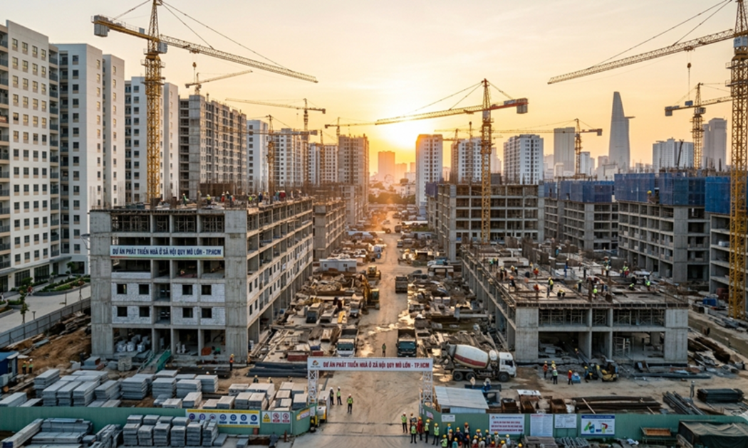 Nguồn cung NOXH tăng tốc tại các thành phố lớn.