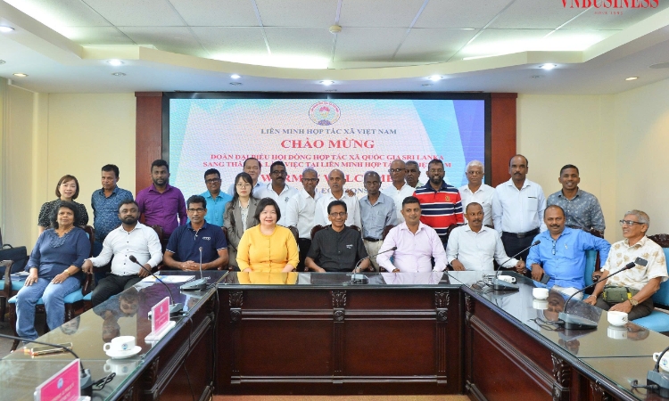 Thêm thị trường cho HTX, VCA đẩy mạnh hợp tác với Sri Lanka