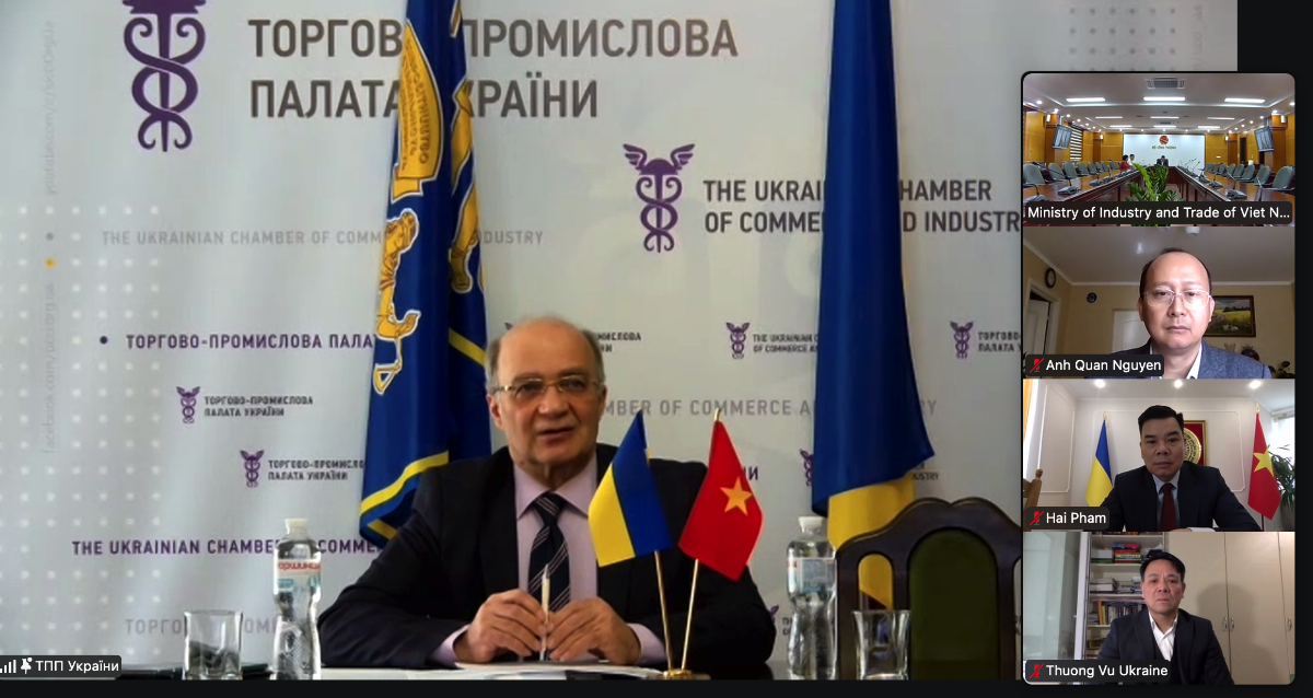 Ông Valeriy Korol, Phó Chủ tịch Phòng Thương mại và Công nghiệp Ukraine.