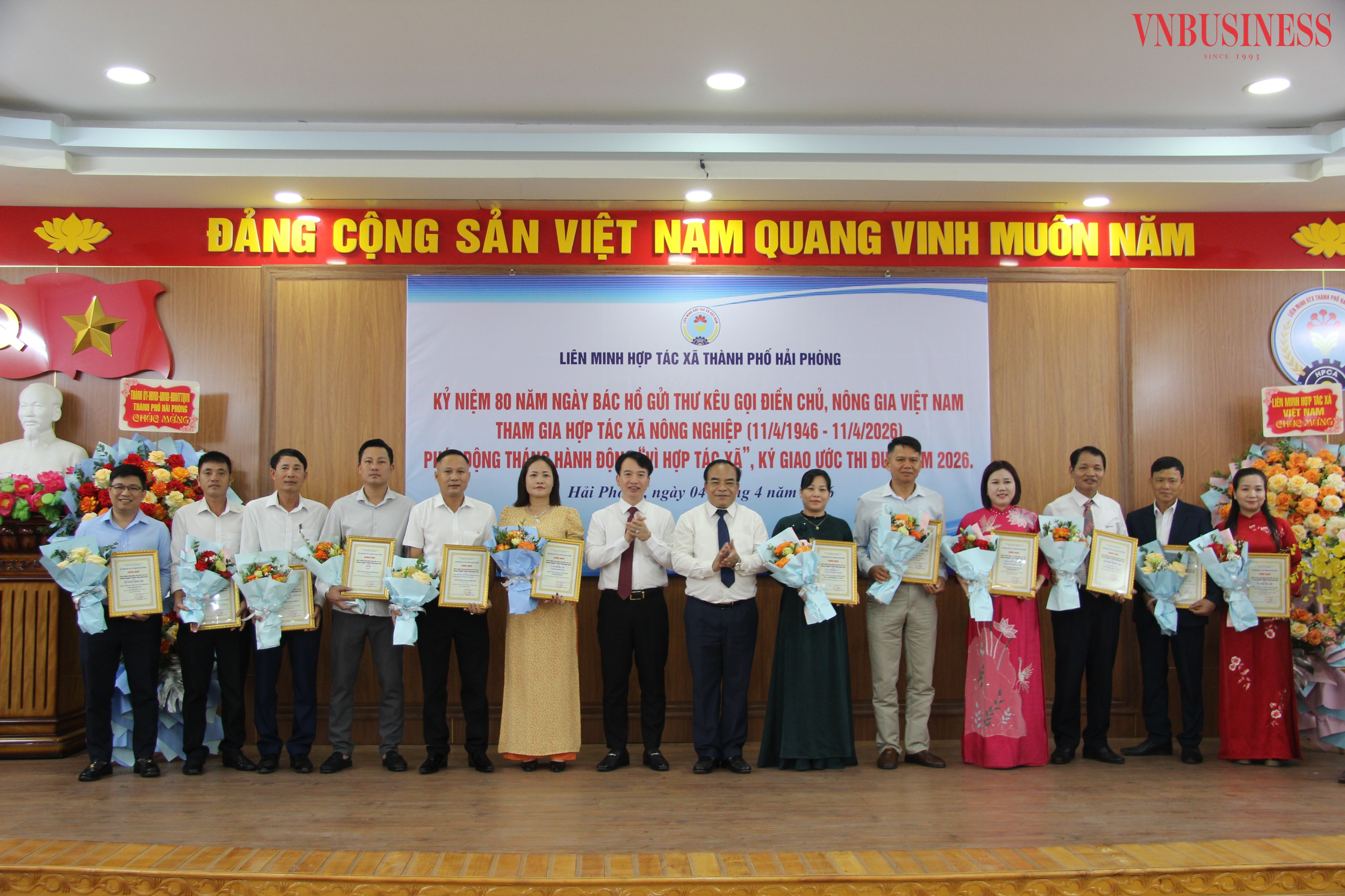 Từ truyền thống 80 năm đến nhịp đập mới: Hải Phòng ‘kích hoạt’ tháng cao điểm vì HTX