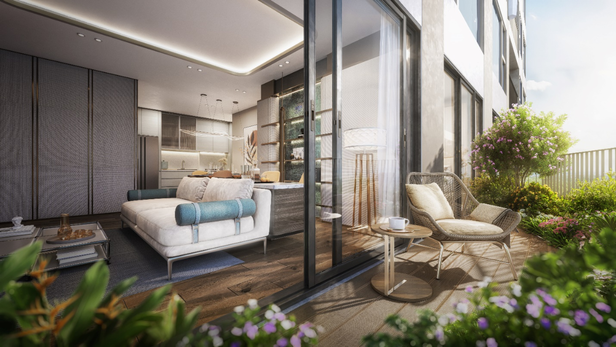 Căn hộ Forest Onsen với không gian hỗ trợ chăm sóc sức khỏe, nâng cao tinh thần.